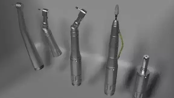 Dental handpieces KIT - High-res 3D model