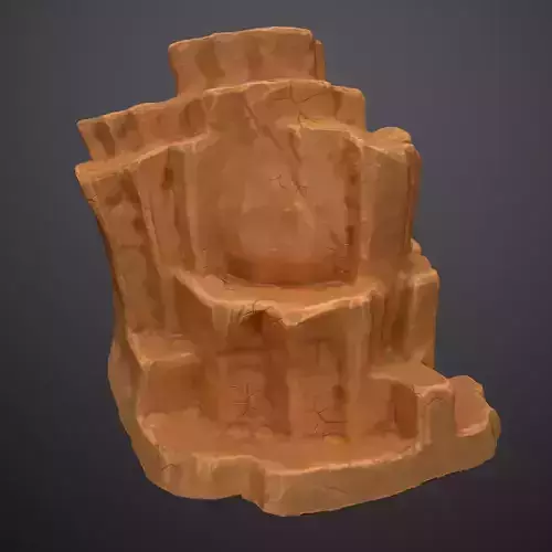 Stylized Cracky Stone