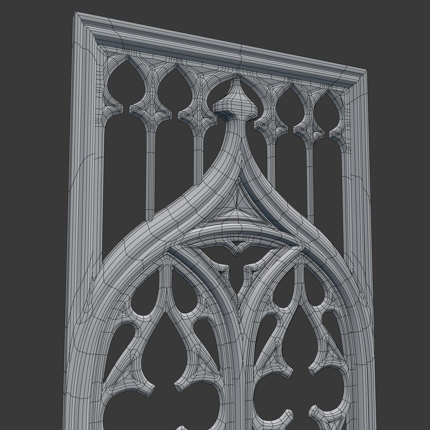Gothic Decors 3D Model Collection_11