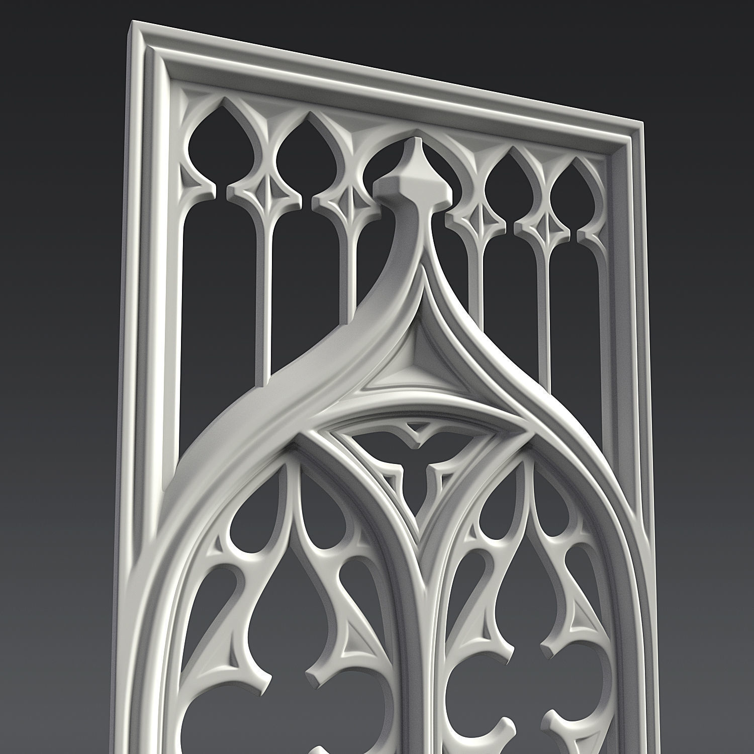 Gothic Decors 3D Model Collection_10