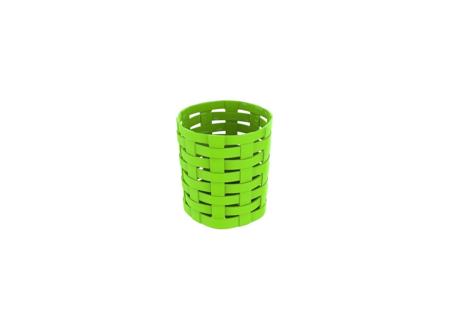 Wooven Penholder 3D print model_23