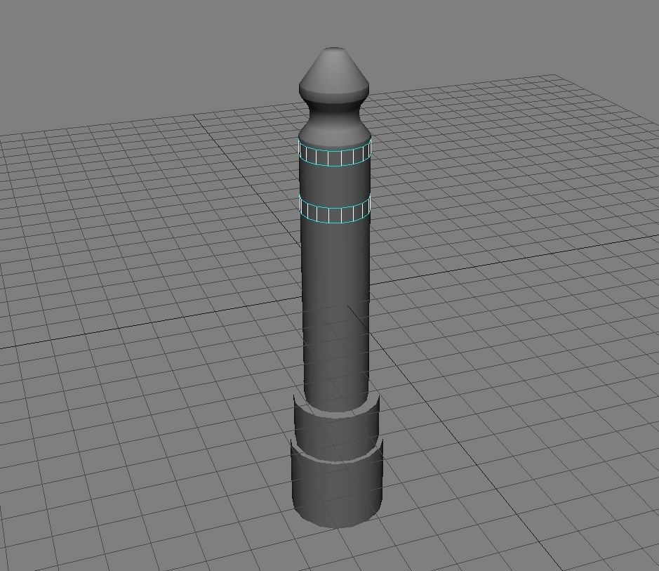 Jack Adapter 3D Model Low-poly 3D model_7