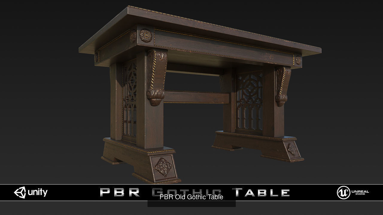 Antique Furniture and Appliances 3D Model Collection_14