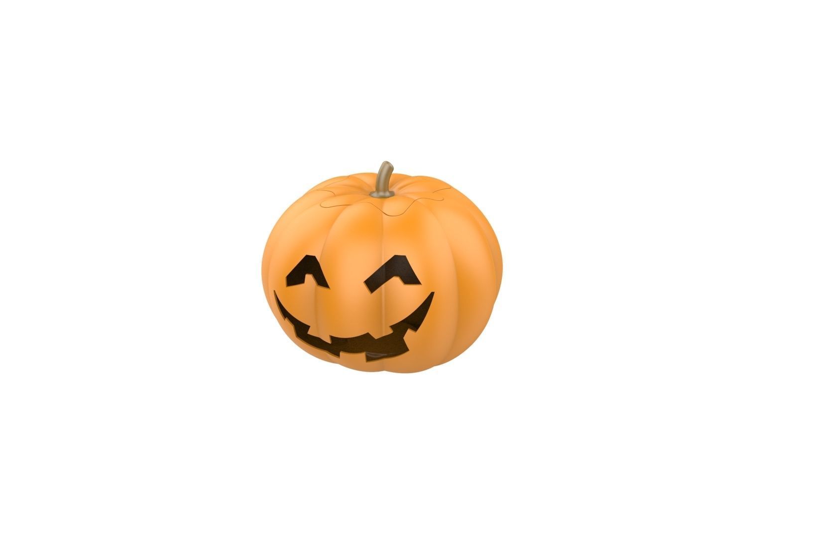 Halloween Pumpkin 3D print model_3