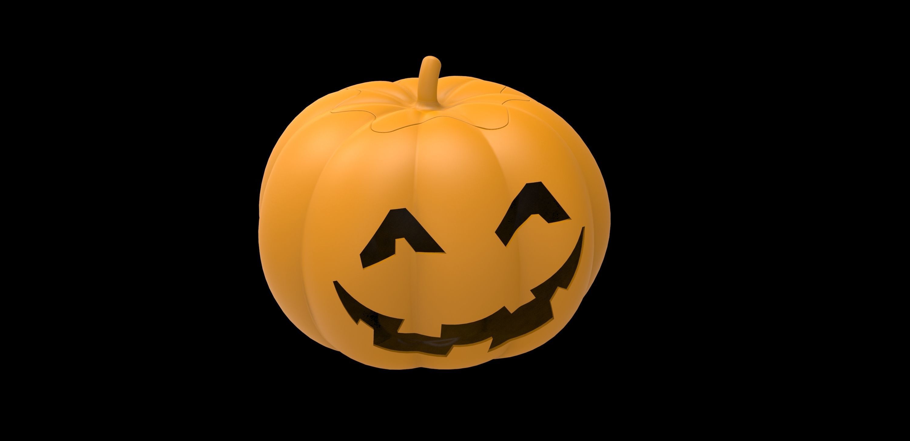 Halloween Pumpkin 3D print model_37