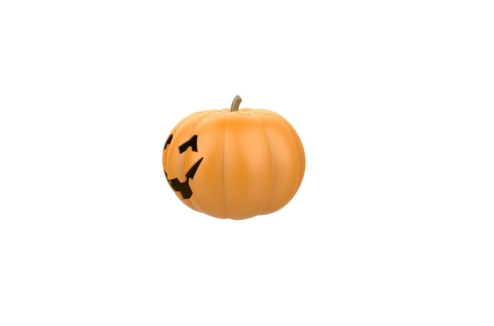 Halloween Pumpkin 3D print model_6
