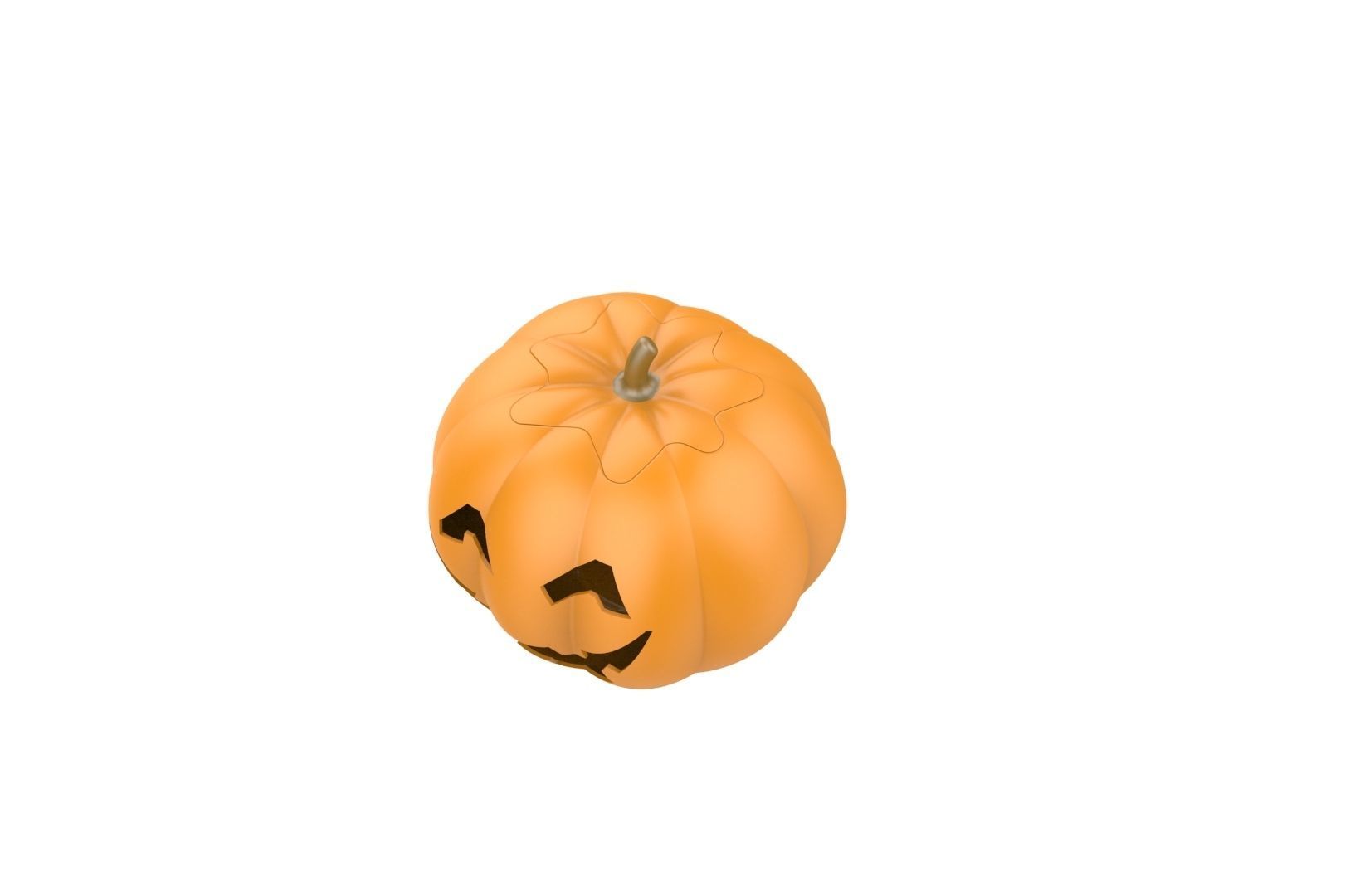 Halloween Pumpkin 3D print model_7