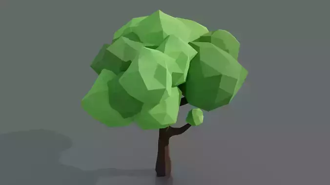 Low Poly Tree 1
