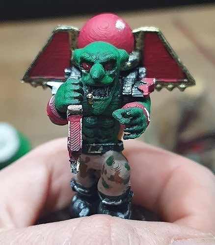 Goblin Stormboy - Rocketman Jetpack  Rocketgoblin FDM-friendly 3D print model