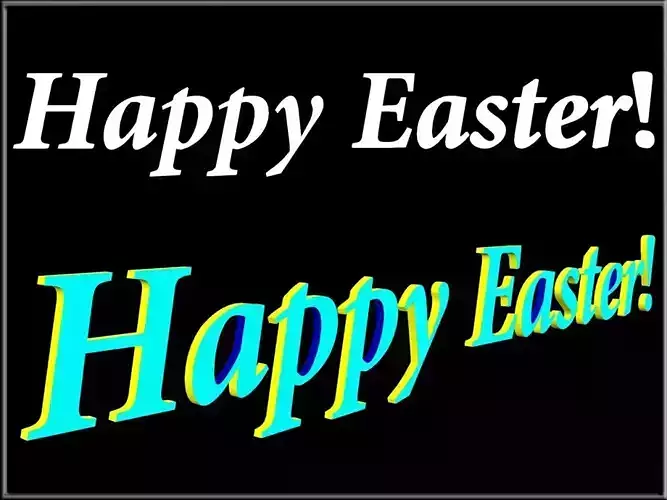 Happy Easter - D