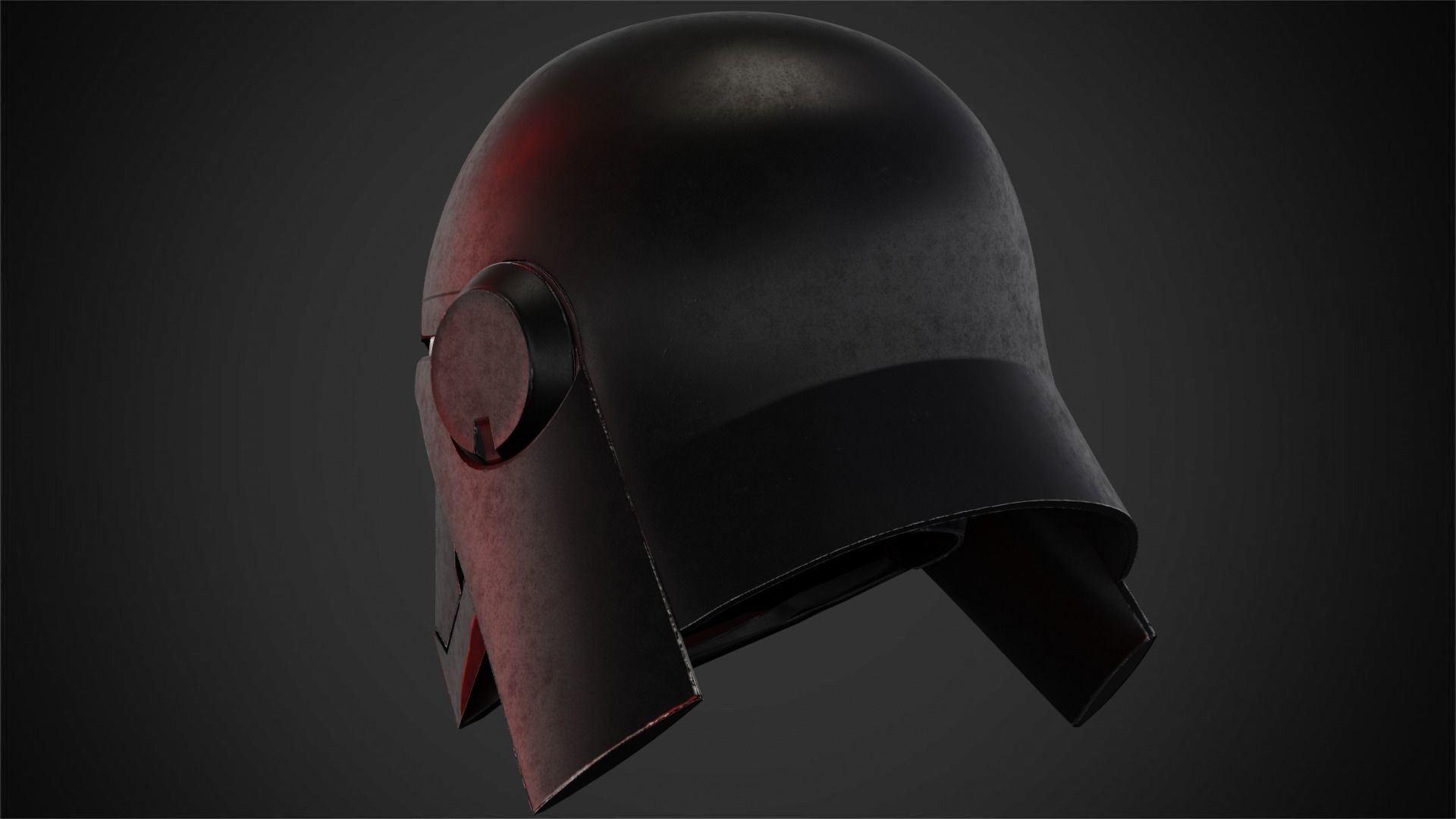 Second Sister Helmet for Cosplay 3D print model_5