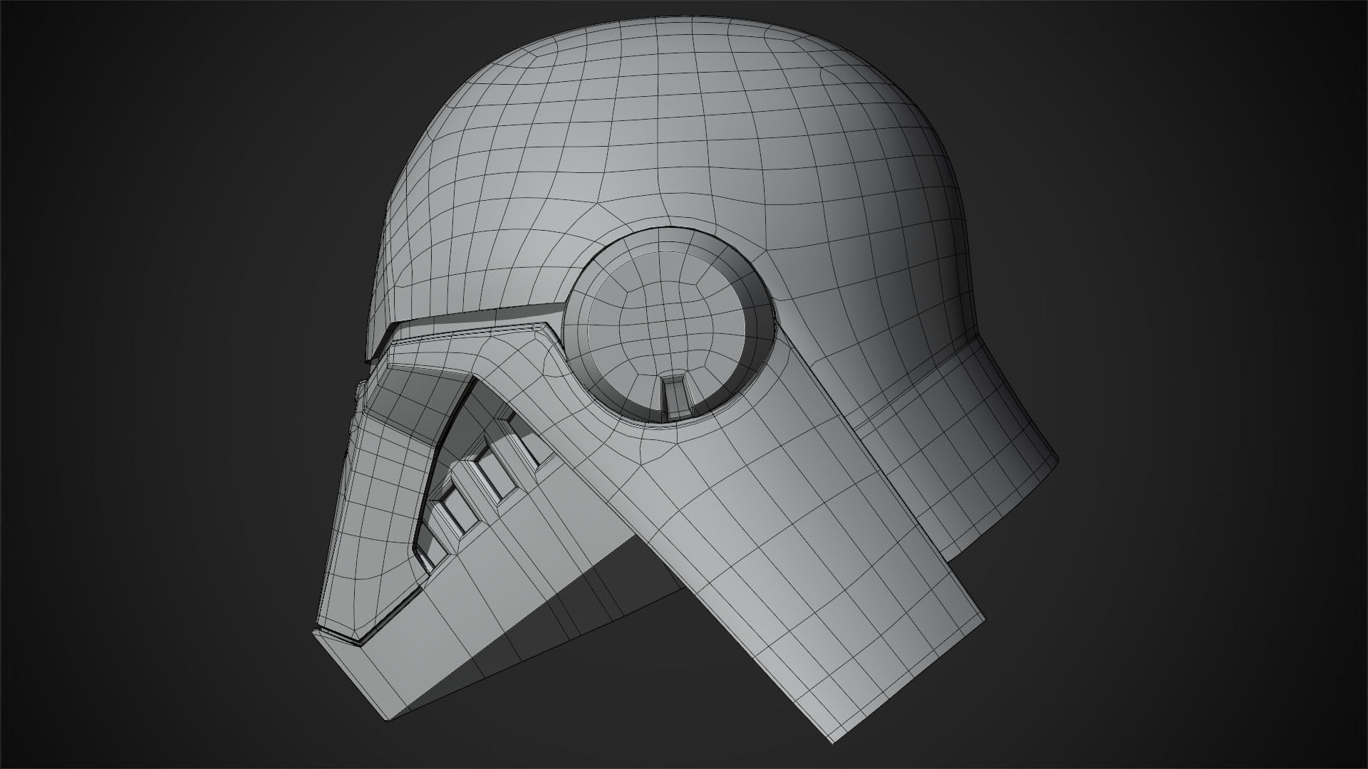 Second Sister Helmet for Cosplay 3D print model_16