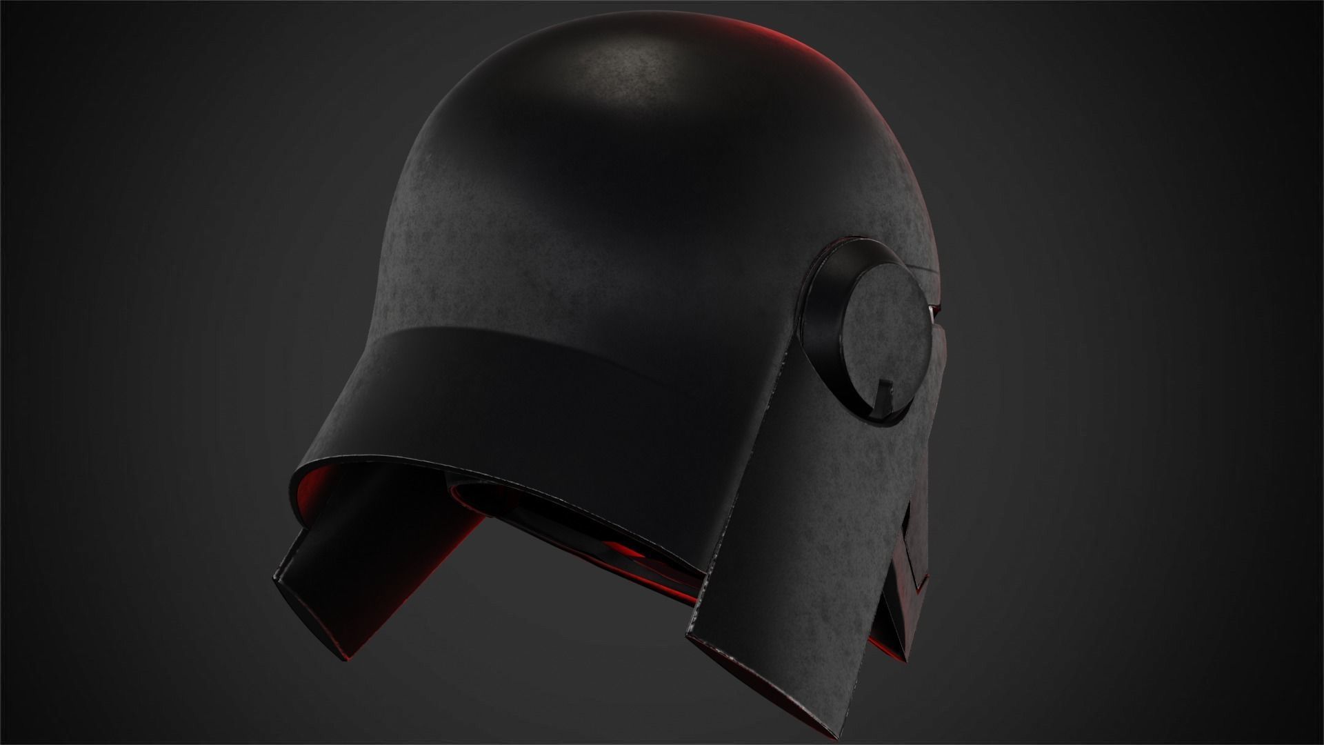 Second Sister Helmet for Cosplay 3D print model_9