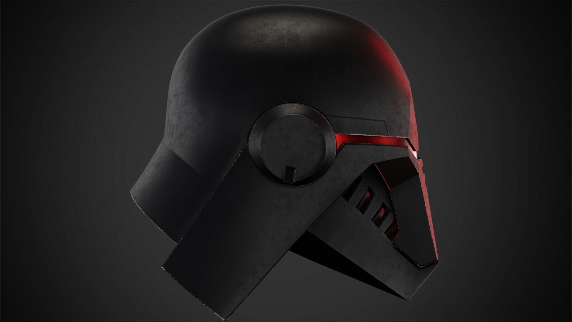 Second Sister Helmet for Cosplay 3D print model_4