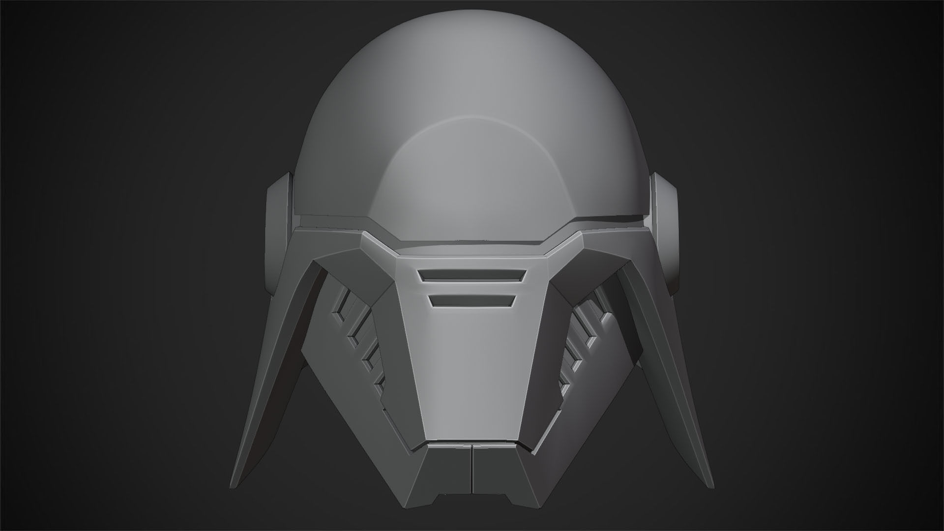 Second Sister Helmet for Cosplay 3D print model_13