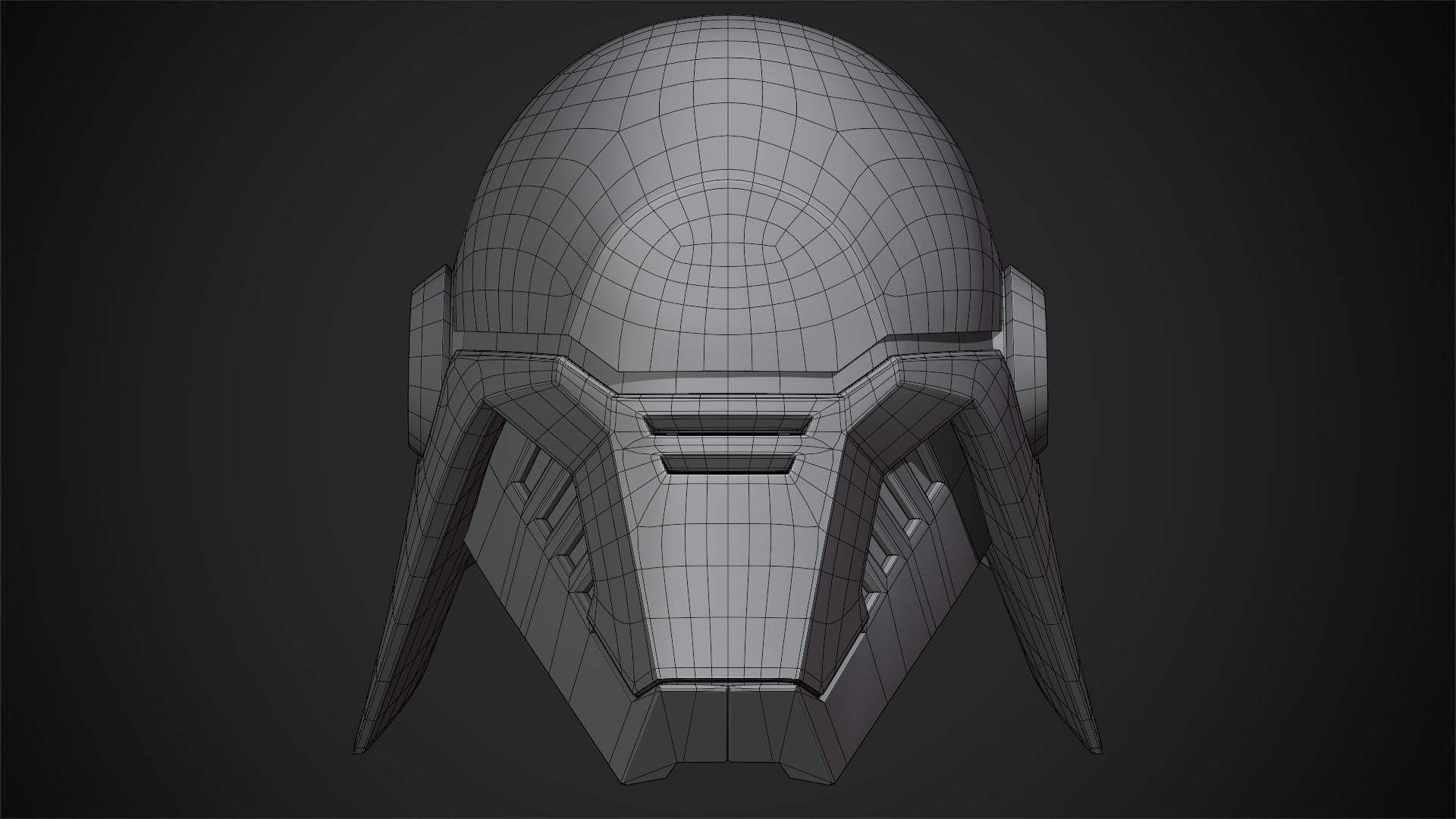 Second Sister Helmet for Cosplay 3D print model_14