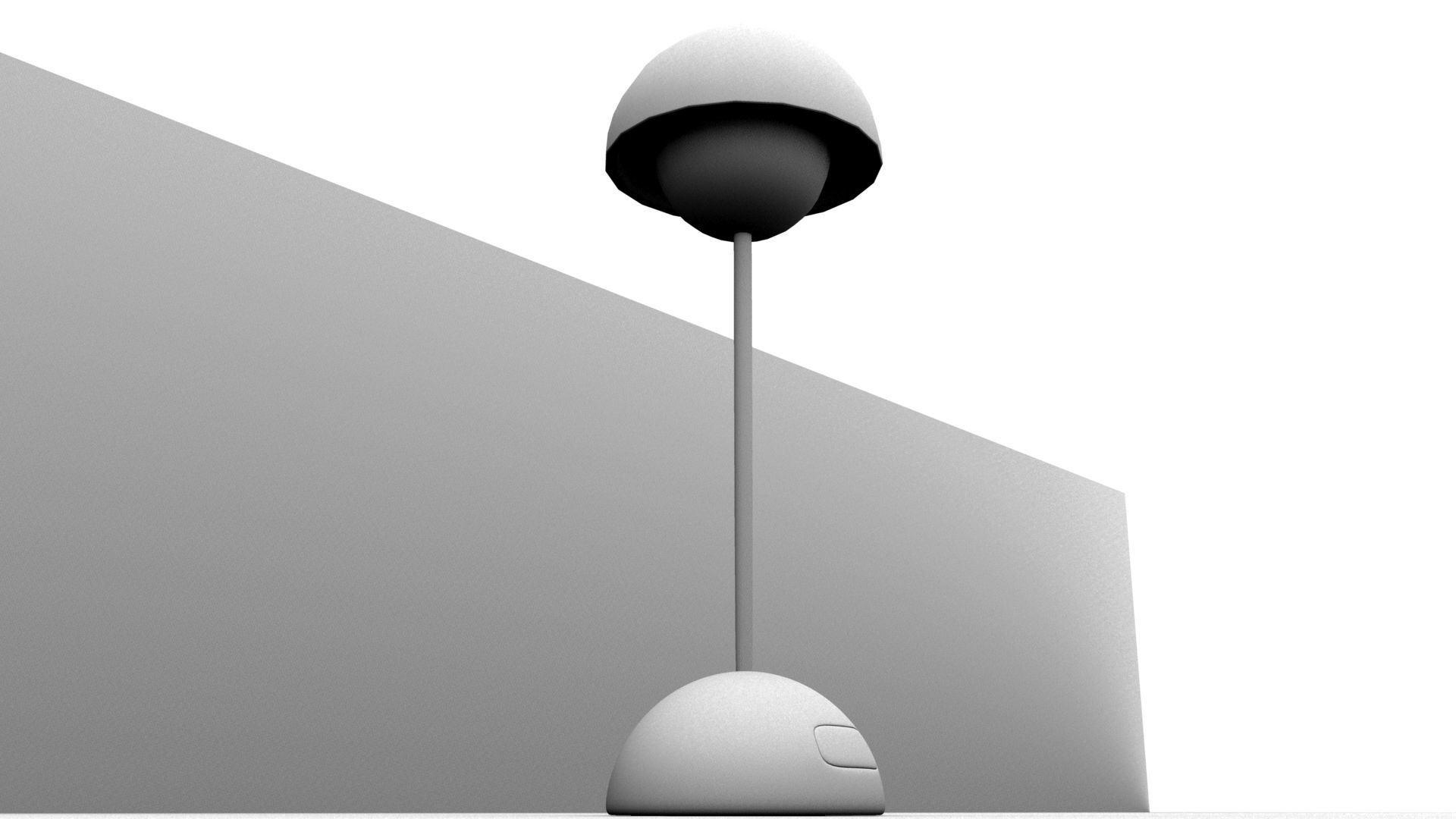 Bluetooth Table Lamp Low-poly 3D model_15