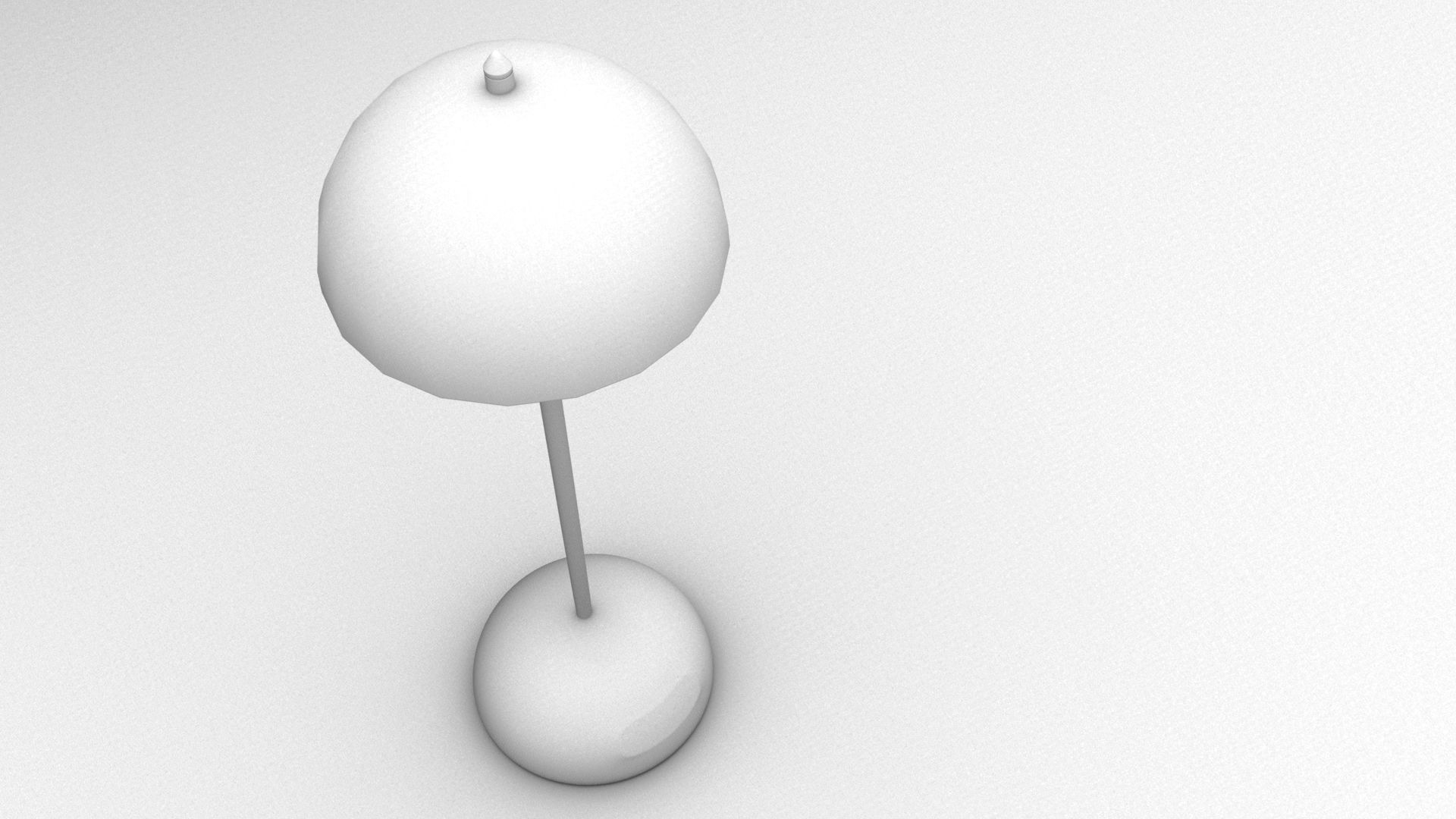 Bluetooth Table Lamp Low-poly 3D model_13