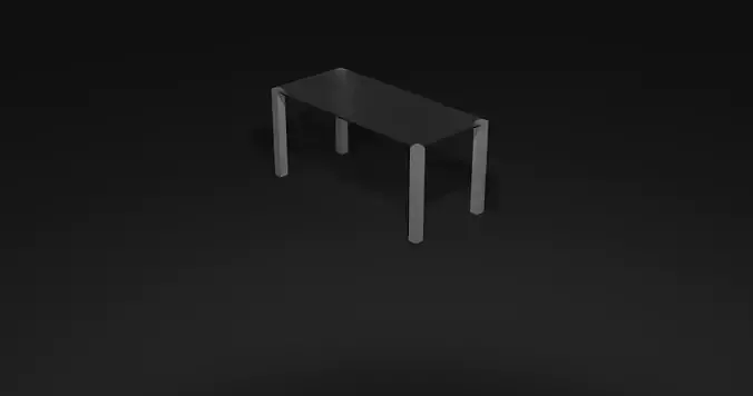 glass table