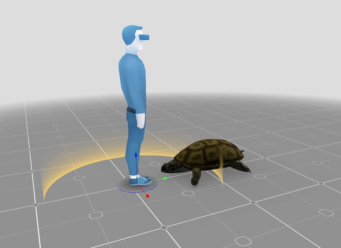 Swamp Turtle Low-poly 3D model_8