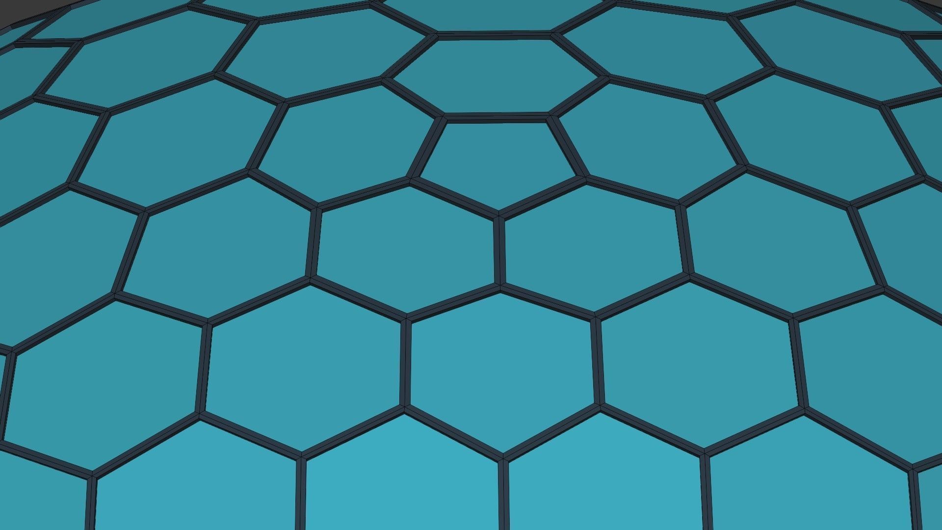 Geodesic Domes  Low-poly 3D model_14