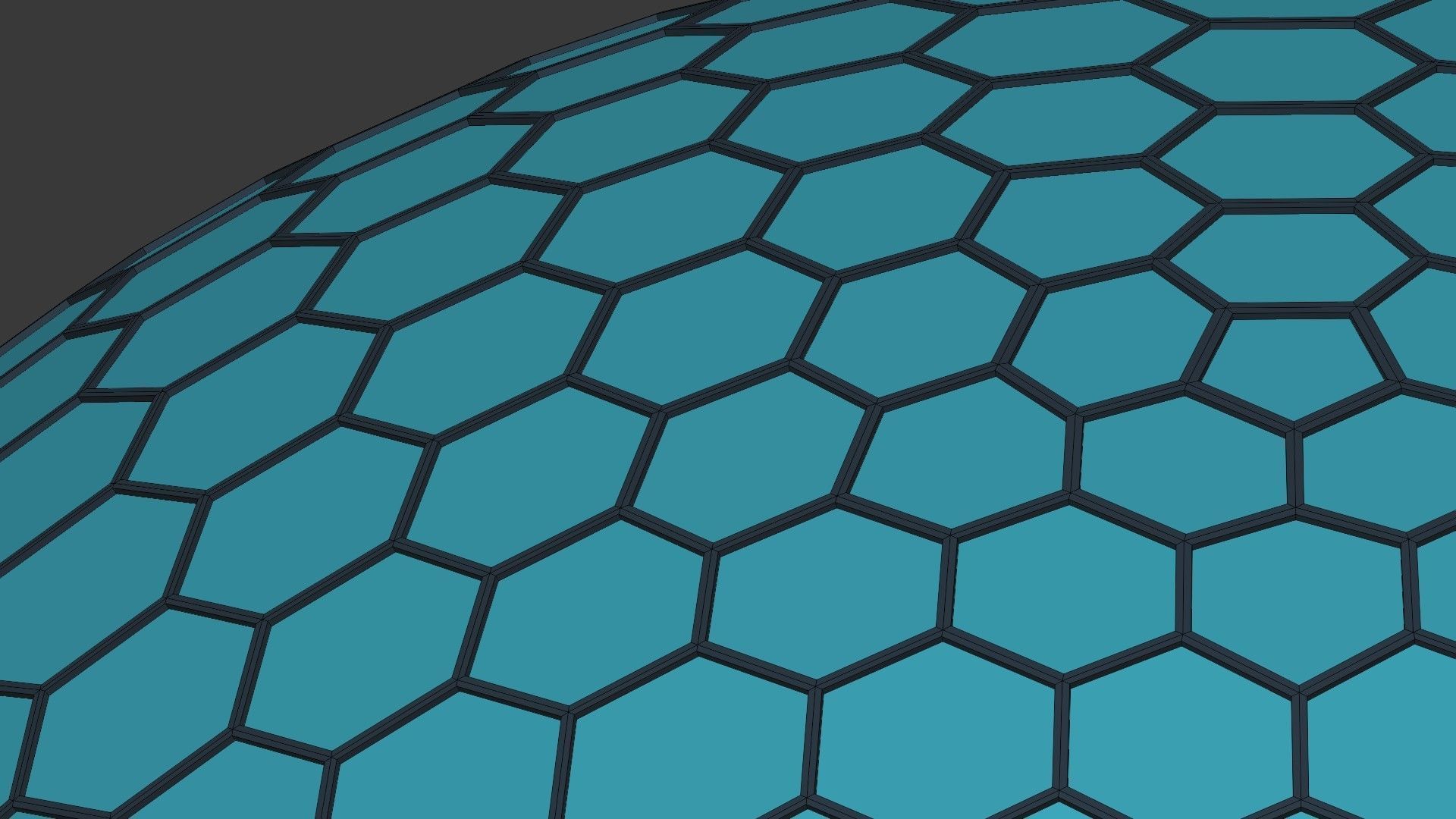 Geodesic Domes  Low-poly 3D model_18
