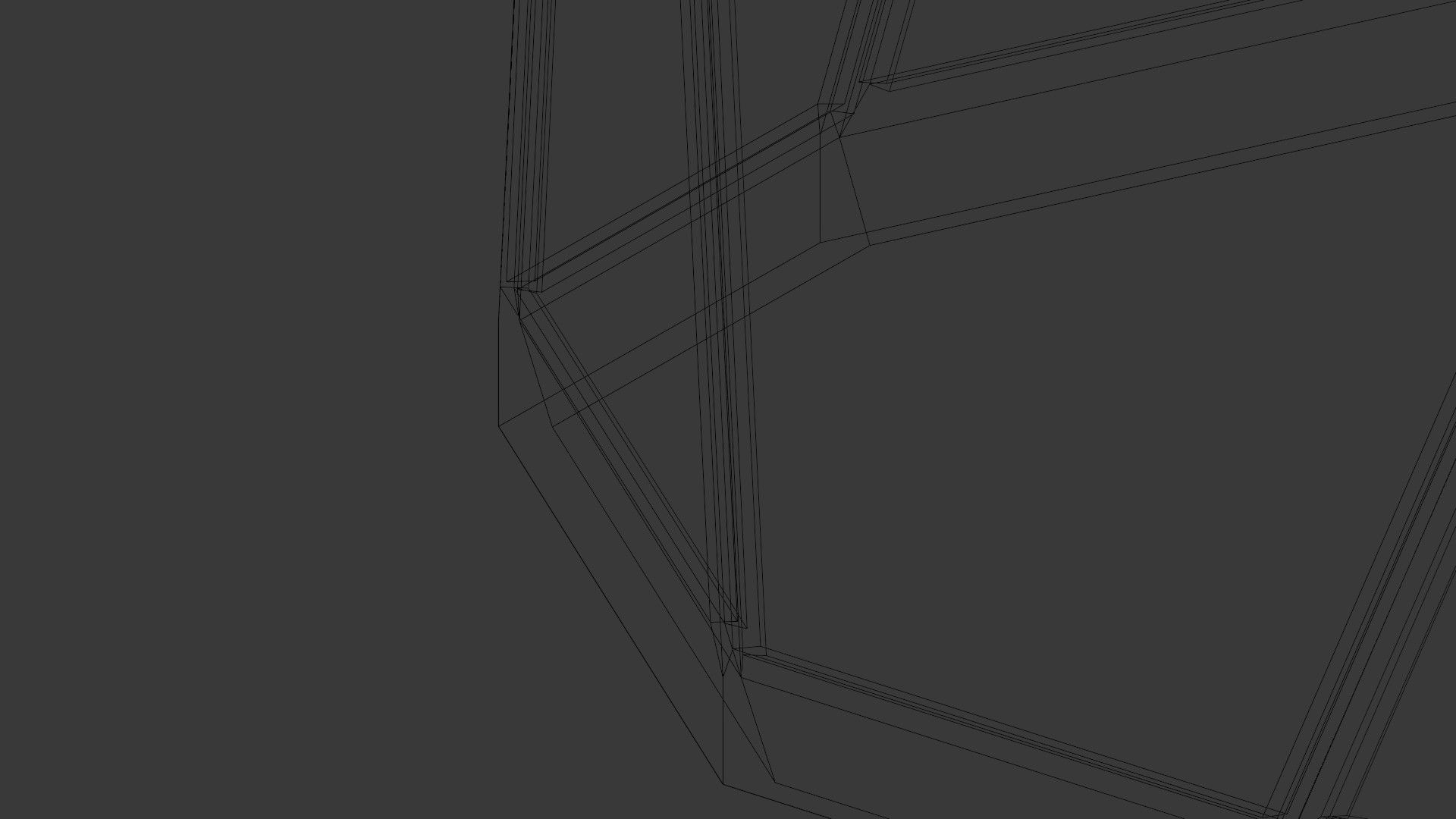 Geodesic Domes  Low-poly 3D model_12