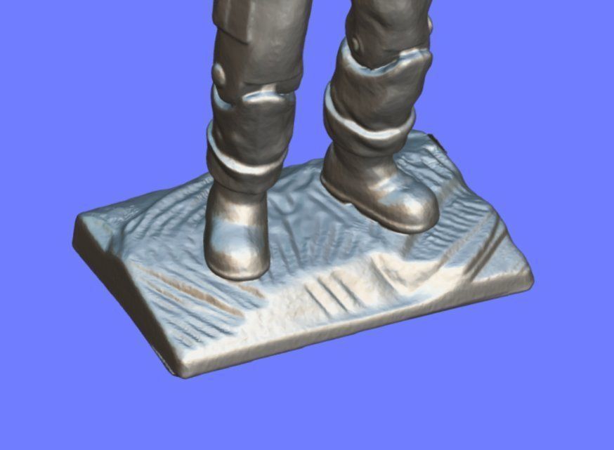 VINTAGE FIGURE TOY 001 - 3D SCAN 3D print model_9