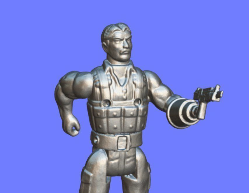 VINTAGE FIGURE TOY 001 - 3D SCAN 3D print model_6