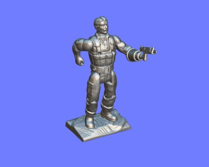 VINTAGE FIGURE TOY 001 - 3D SCAN 3D print model_5
