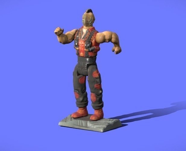 VINTAGE FIGURE TOY 002 - 3D SCAN 3D print model