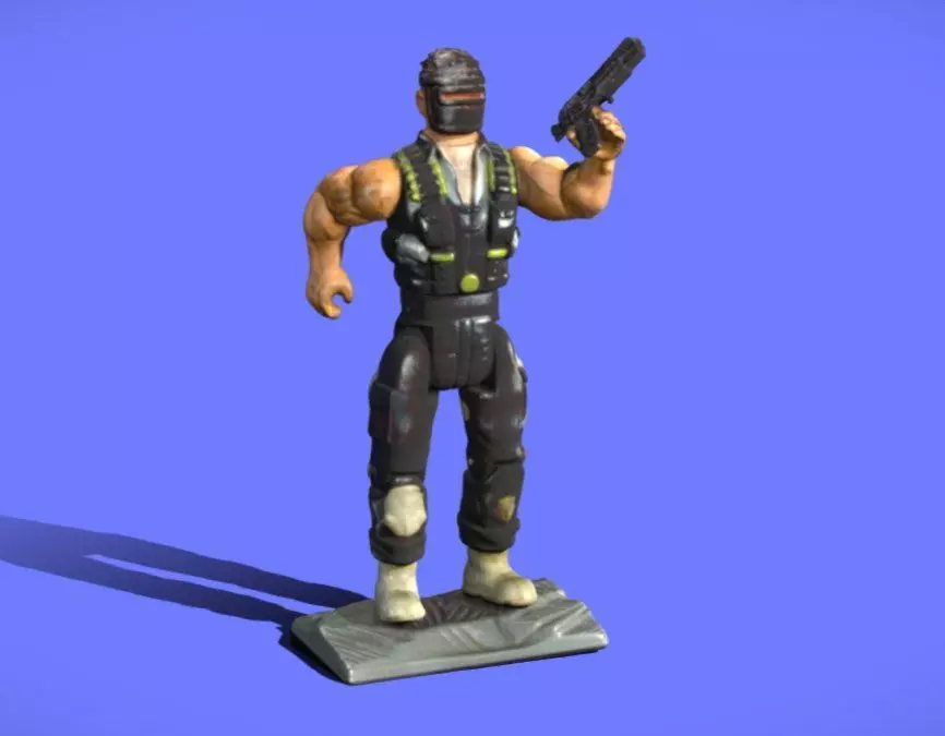 VINTAGE FIGURE TOY 003 - 3D SCAN 3D print model_0