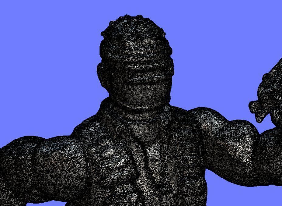 VINTAGE FIGURE TOY 003 - 3D SCAN 3D print model_9