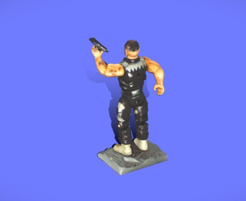 VINTAGE FIGURE TOY 003 - 3D SCAN 3D print model_3
