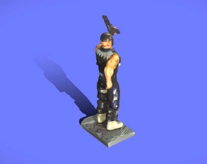 VINTAGE FIGURE TOY 003 - 3D SCAN 3D print model_4