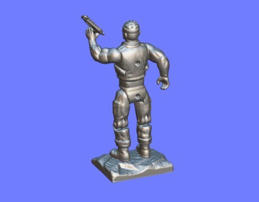 VINTAGE FIGURE TOY 003 - 3D SCAN 3D print model_8