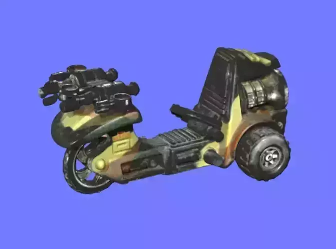 VINTAGE VEHICLE TOY 001 - 3D SCAN