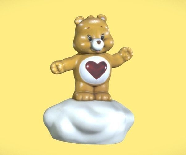 CAREBEAR MEAL FIGURE TOY - 3D SCAN Free 3D print model