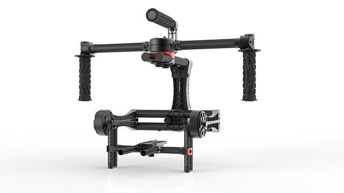3 Axis Camera Stabilizer Gimbal BeSteady FOUR CAD CNC 3D print model