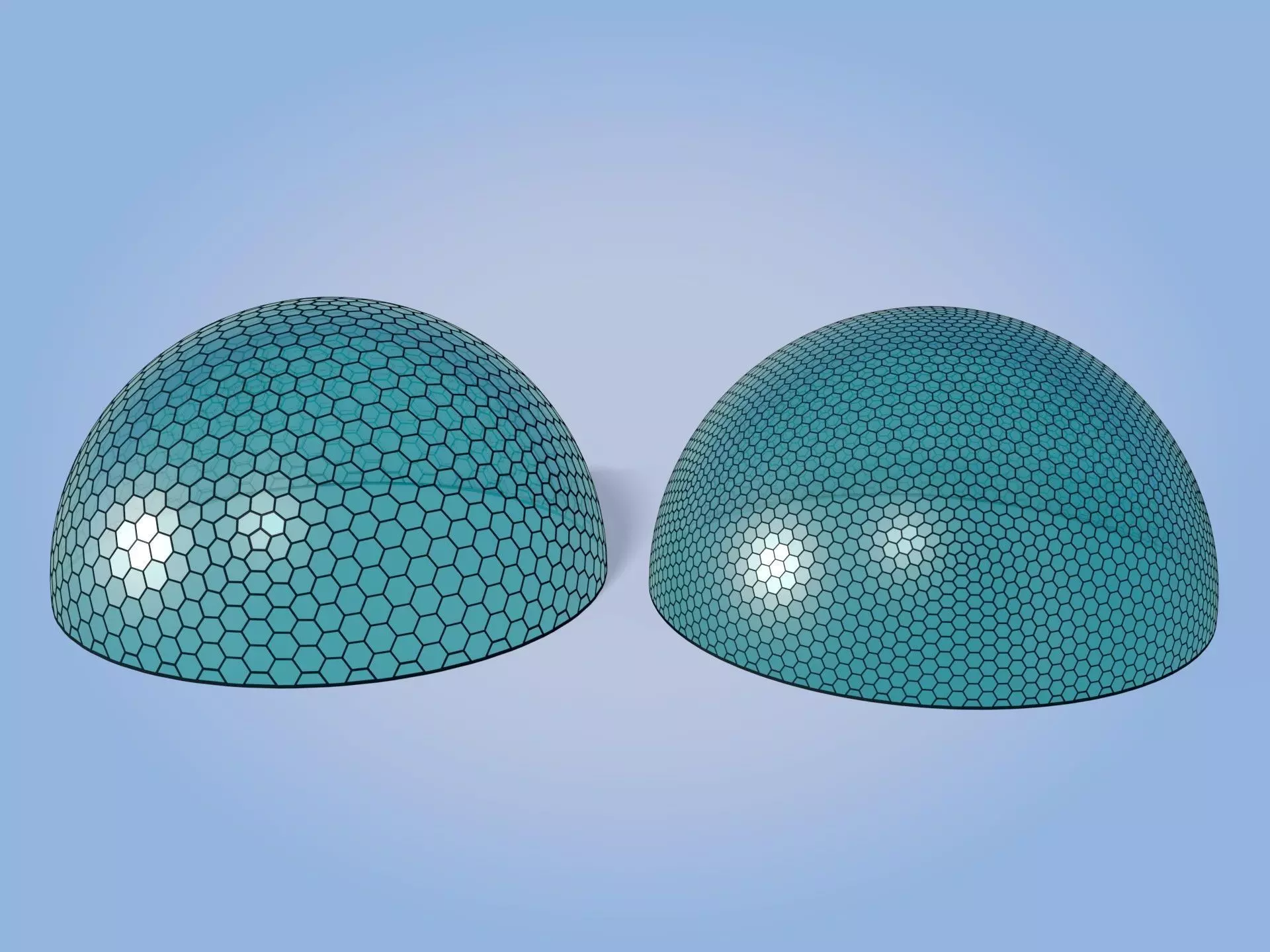 Architectural Domes V3 Low-poly 3D model