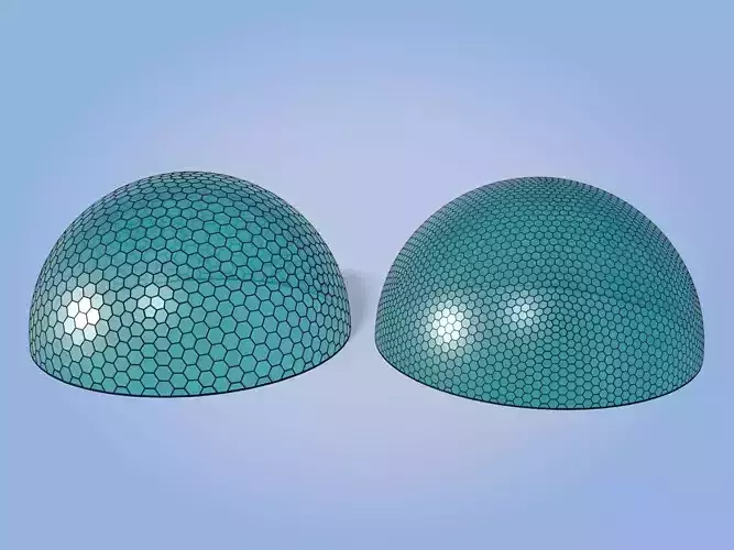 Architectural Domes V3 Low-poly 3D model