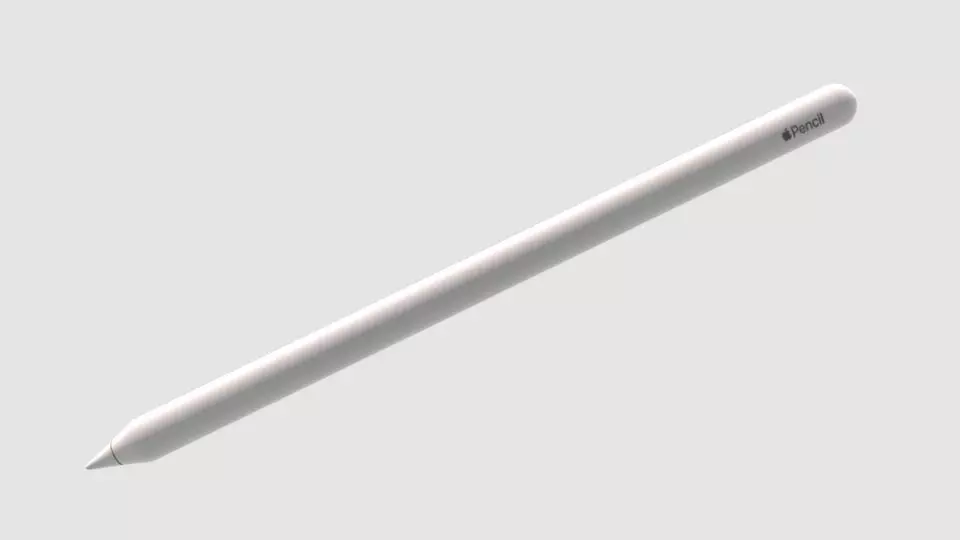 Apple Pencil Free low-poly 3D model
