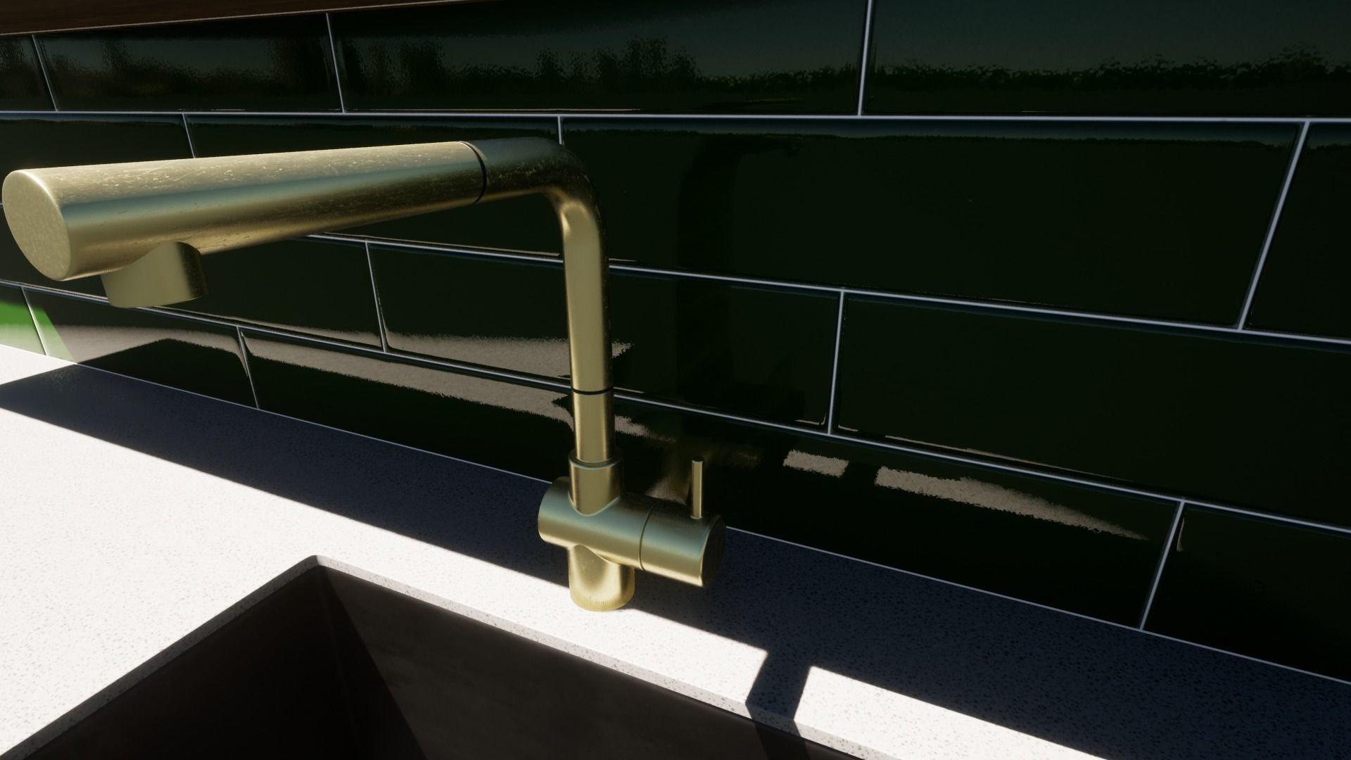 Pantry coffee corner 3D model_1