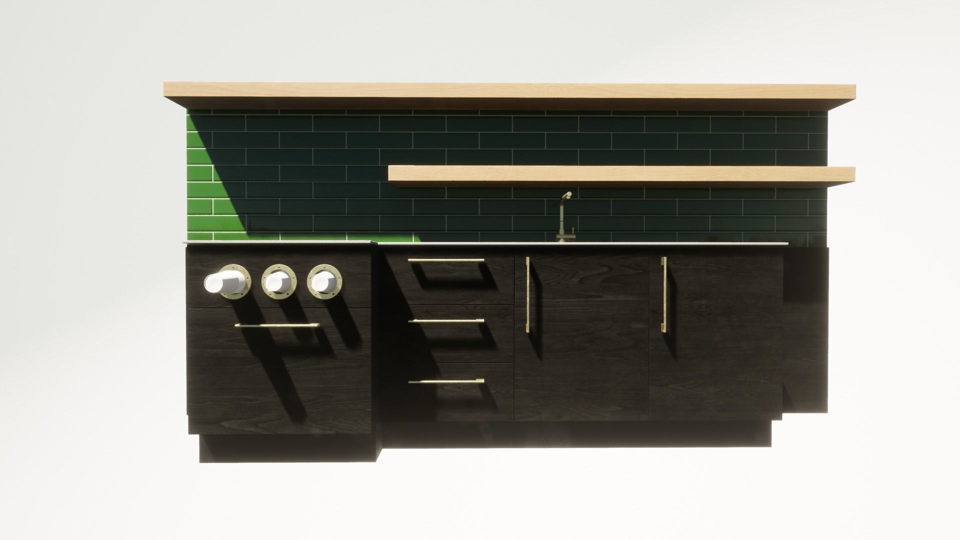 Pantry coffee corner 3D model_5