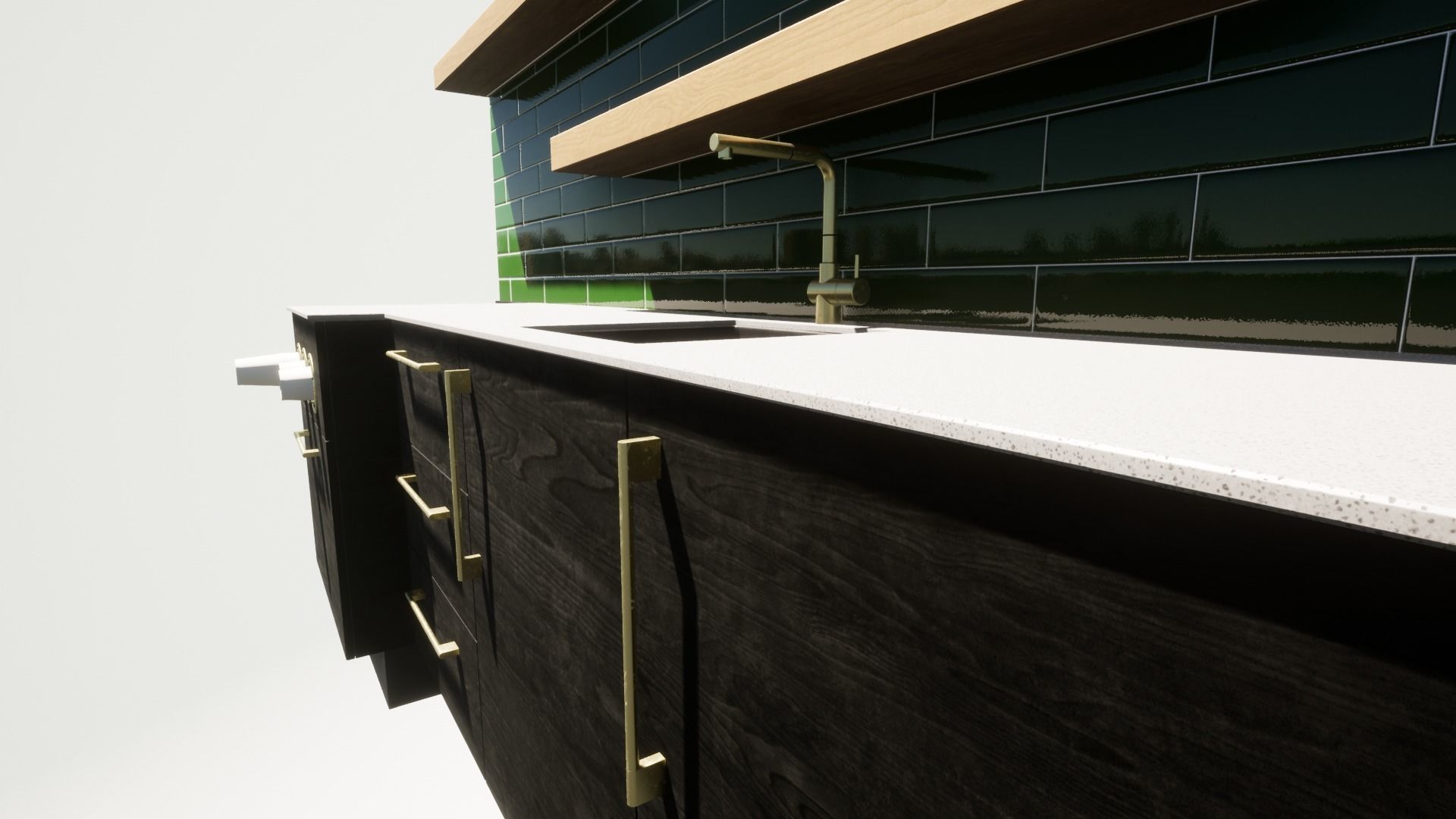 Pantry coffee corner 3D model_2