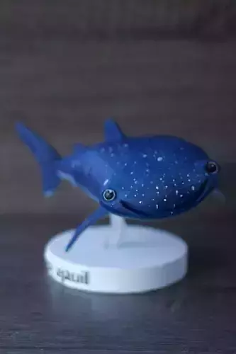 Chibi whale shark 3D print model
