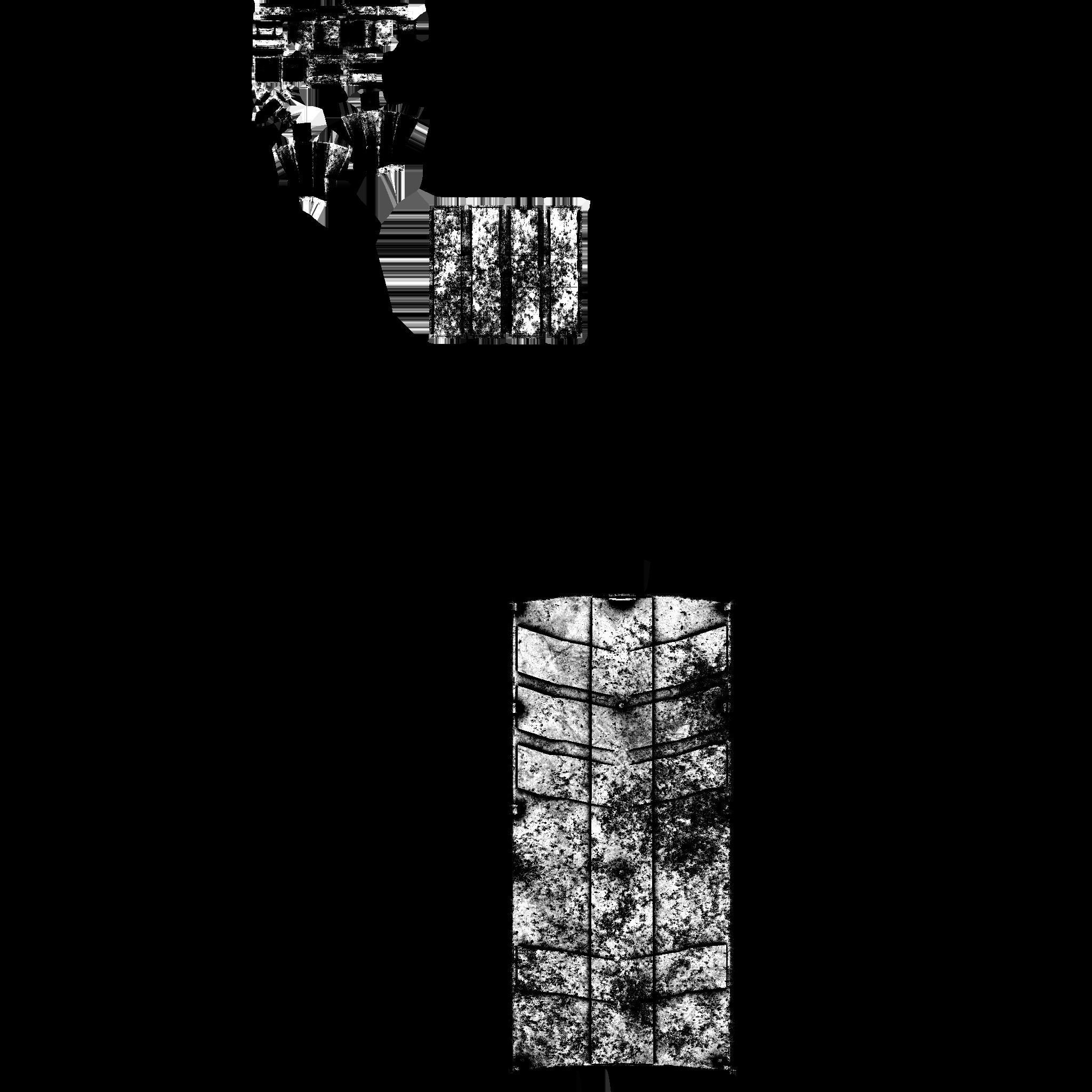 Korean Turtle Ship - Medieval Warship 03 - Snow Low-poly 3D model_18