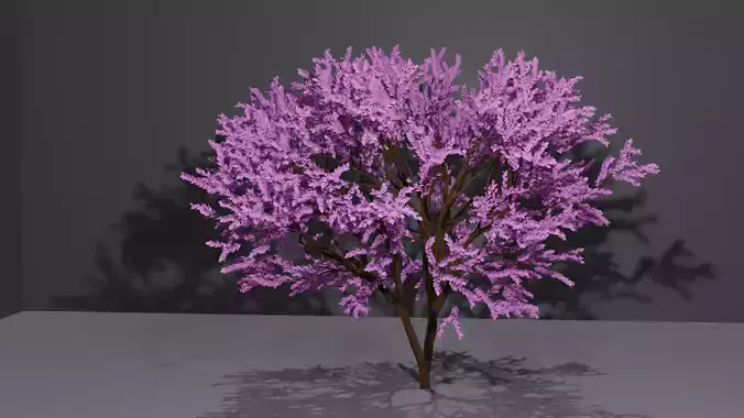 Pink Tree 3D model