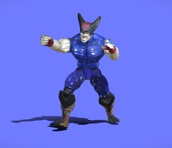 90s Figure Bootleg WOLVERINE - 3D SCAN 3D print model