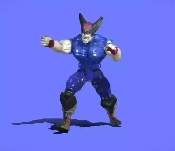 90s Figure Bootleg WOLVERINE - 3D SCAN